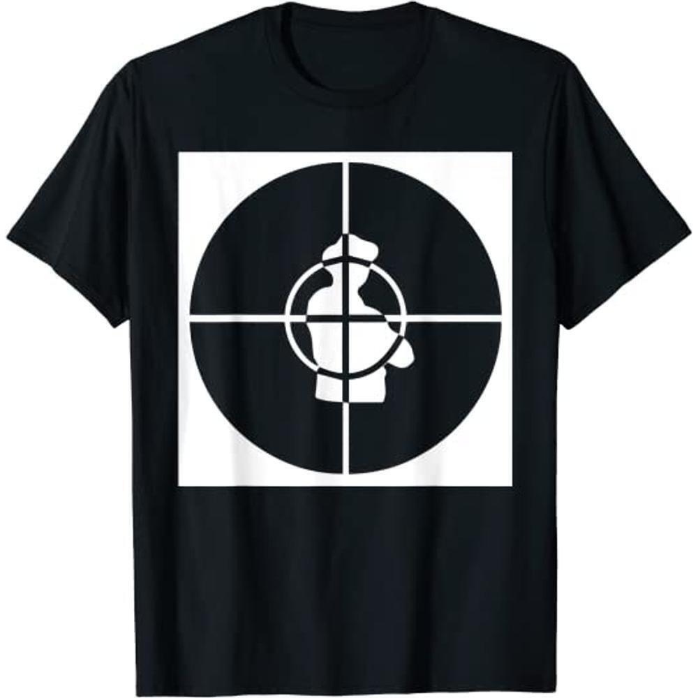 Public Enemy Big Target Logo T Shirt